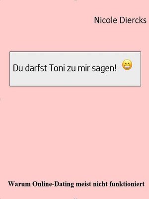 cover image of Du darfst Toni zu mir sagen